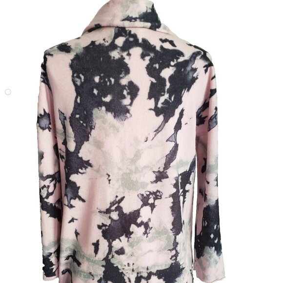 Zadig & Voltaire Cashmere Wool Oversized Tie Dye Rona Cardigan - Picture 4 of 11